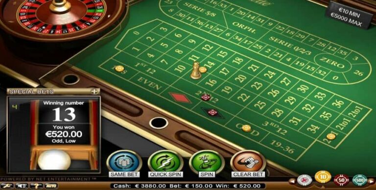 Roulette Advanced High Limit