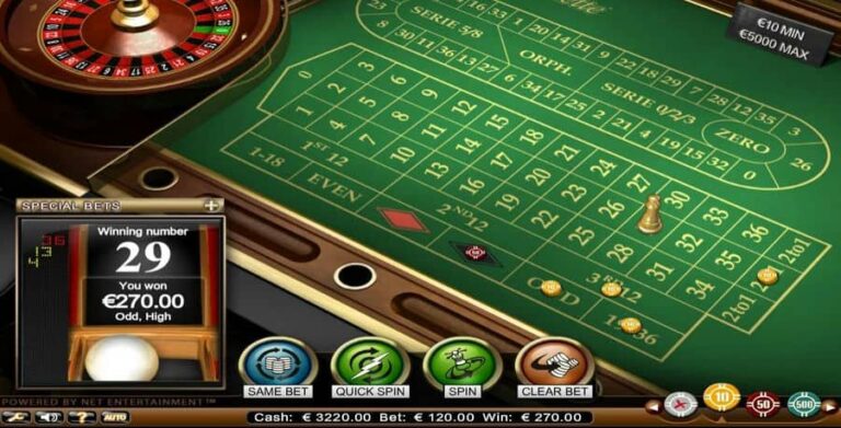 Roulette Advanced High Limit