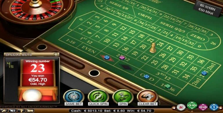 Roulette Advanced Low Limit