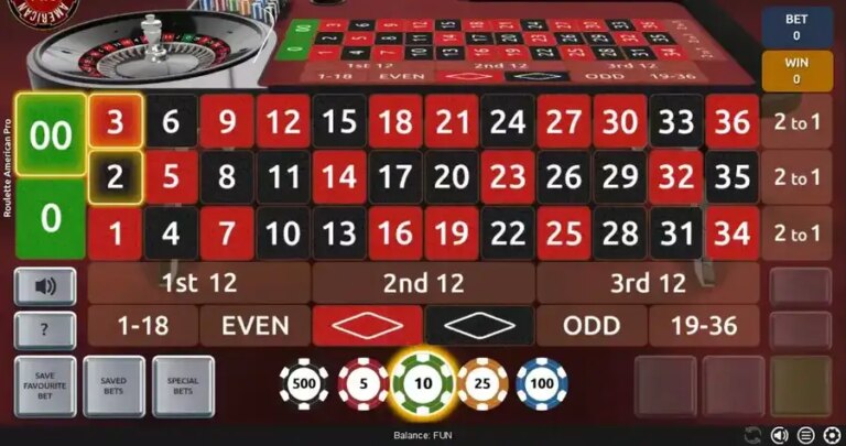 Roulette American Pro