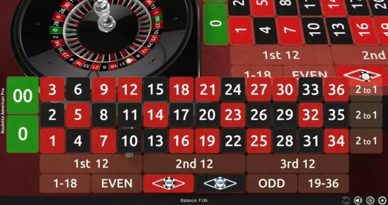 Roulette American Pro
