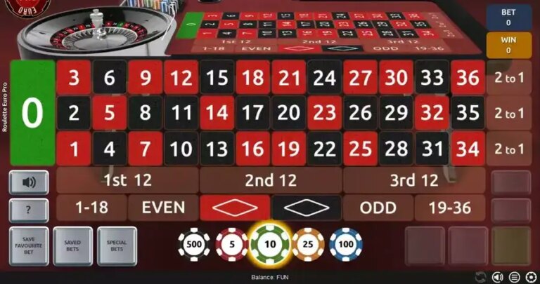 Roulette Euro Pro