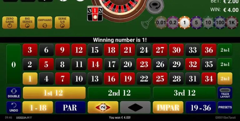 Roulette (GameArt)