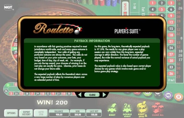 Roulette (IGT)
