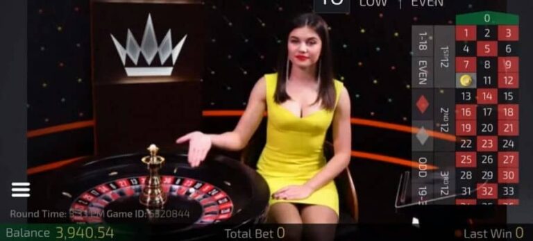 Roulette Live Casino (Ezugi)
