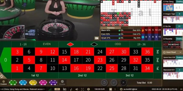 Roulette (SA Gaming)