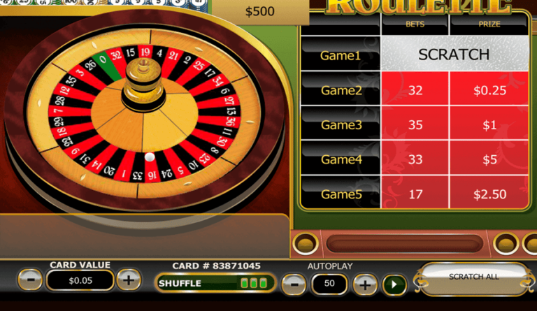 Roulette Scratch