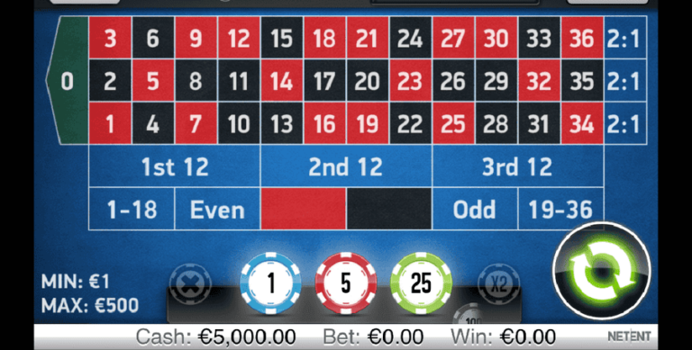 Roulette Touch (NetEnt)
