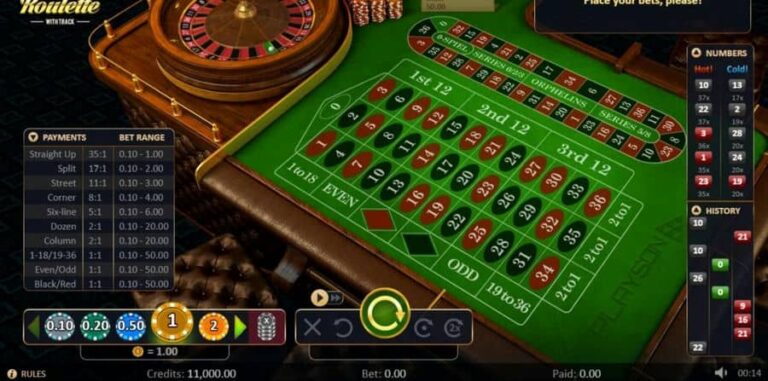 Roulette with Track low