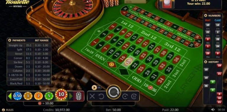 Roulette with Track low
