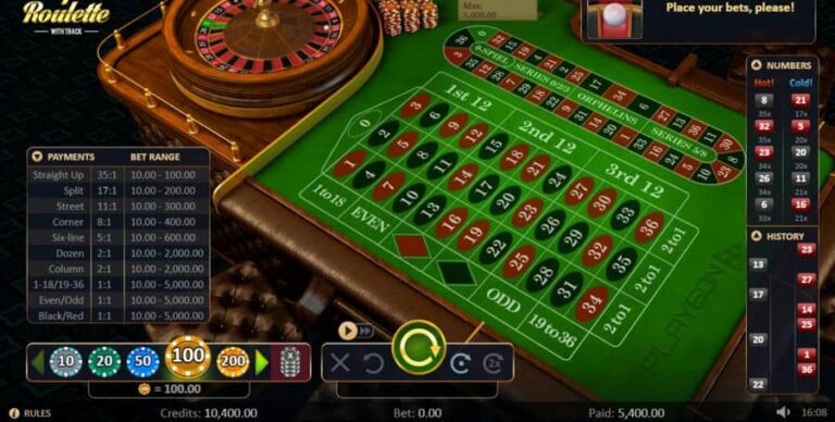 Roulette with track High