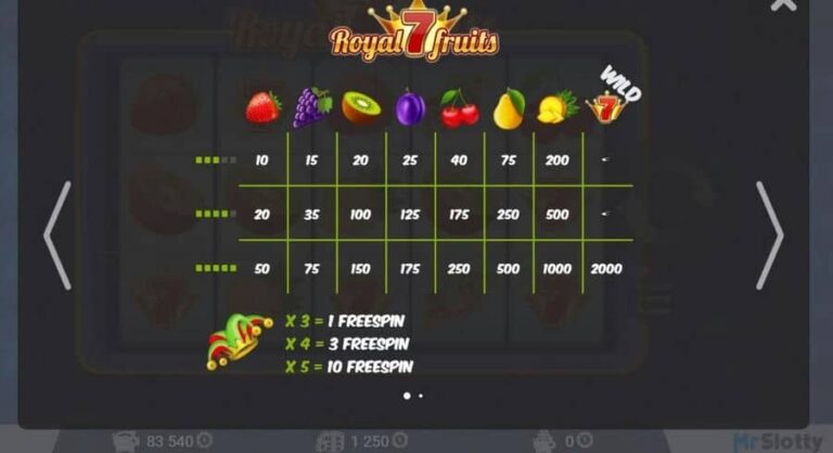 Royal 7 Fruits