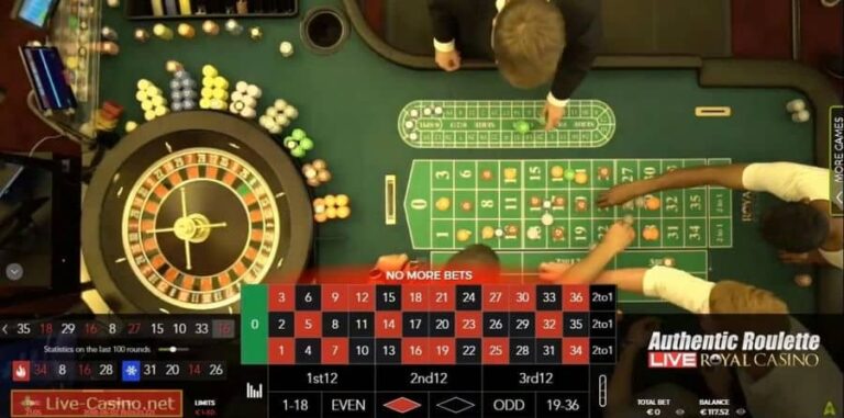 Royal Casino Authentic Roulette Live