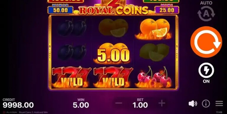 Royal Coins 2: Hold and Win