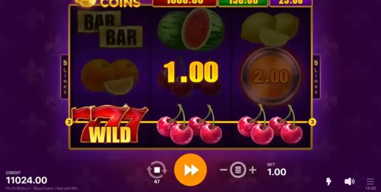 Royal Coins Hold and Win