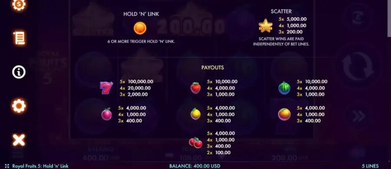 Royal Fruits 5