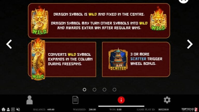 Royal Golden Dragon