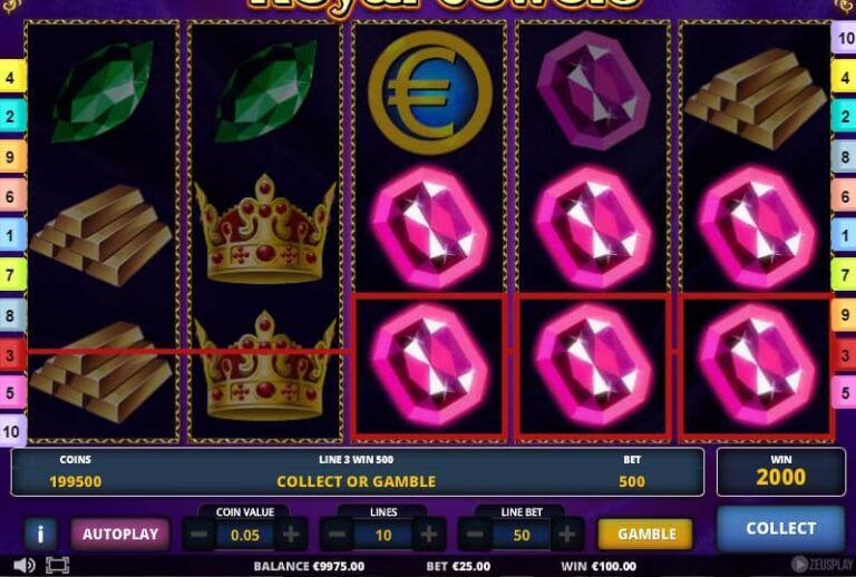 Royal Jewels (Zeus Play)