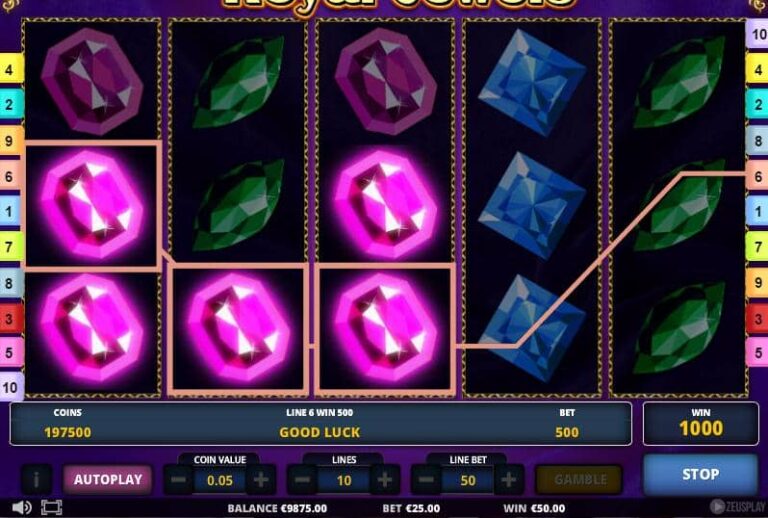 Royal Jewels (Zeus Play)