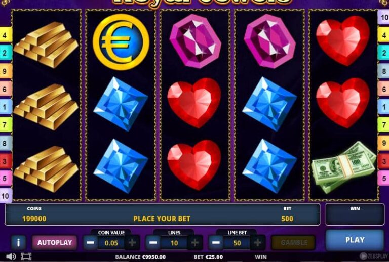 Royal Jewels (Zeus Play)