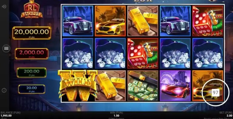 Royal League Spin City Lux