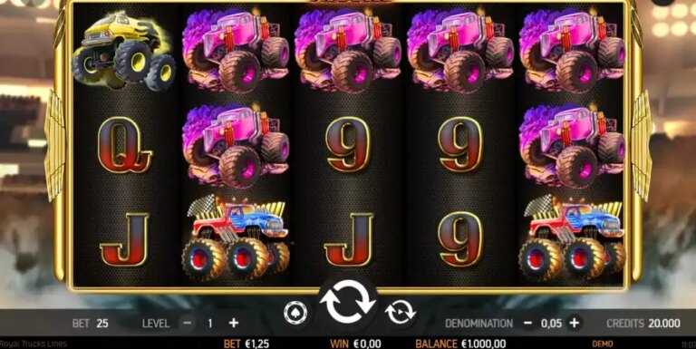 Royal Trucks — 50 lines