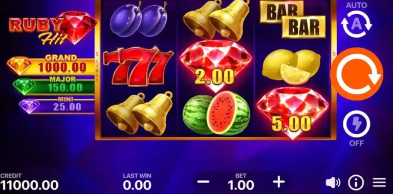 Ruby Hit: Hold and Win