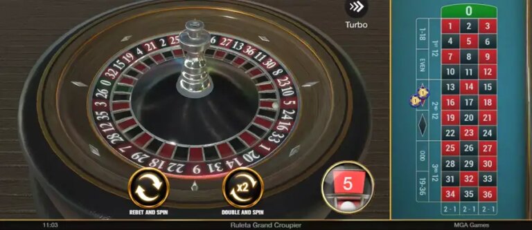 Ruleta Grand Croupier El Dioni