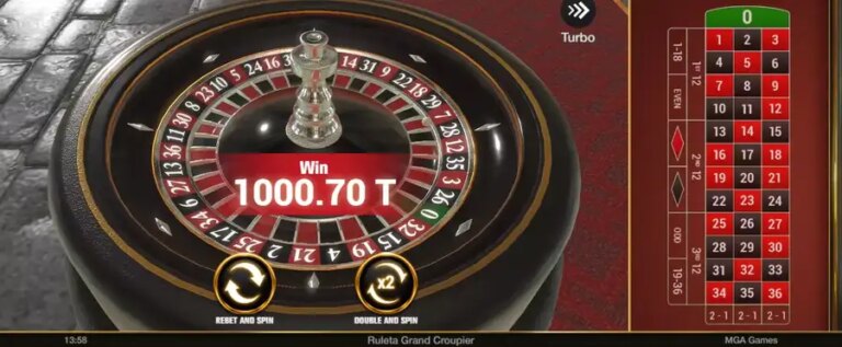 Ruleta Grand Croupier Chiquito