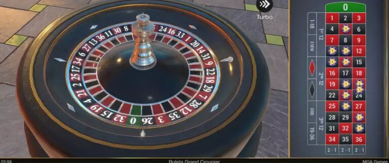 Ruleta Grand Croupier María Lapiedra