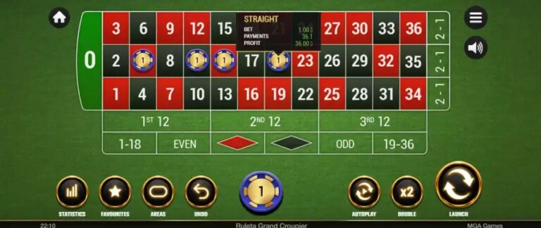 Ruleta Grand Croupier Sonia Monroy