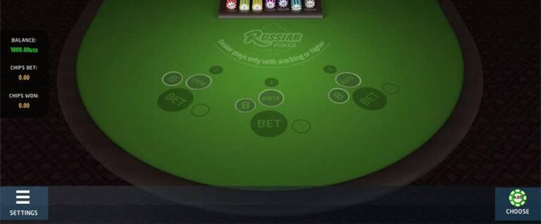 Russian Poker (Betsoft)