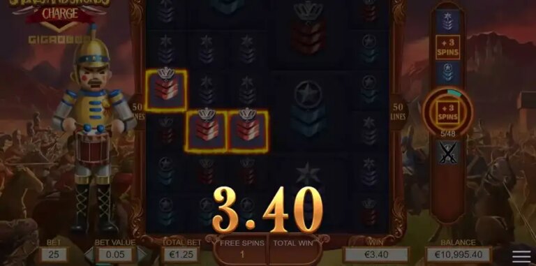 Sabres and Swords Charge Gigablox