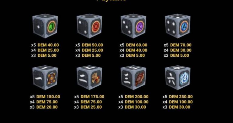 Sacred Ruins Dice