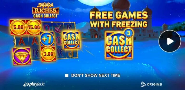 Sahara Riches Cash Collect