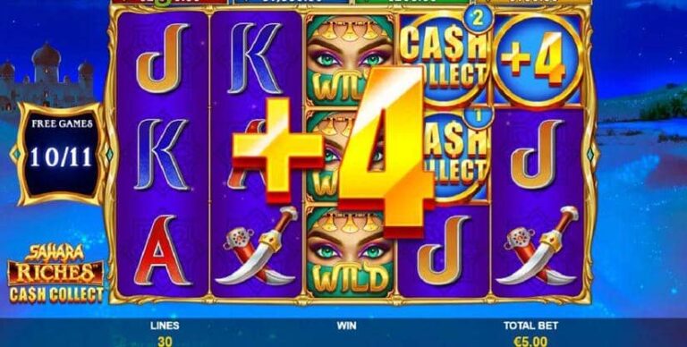 Sahara Riches Cash Collect