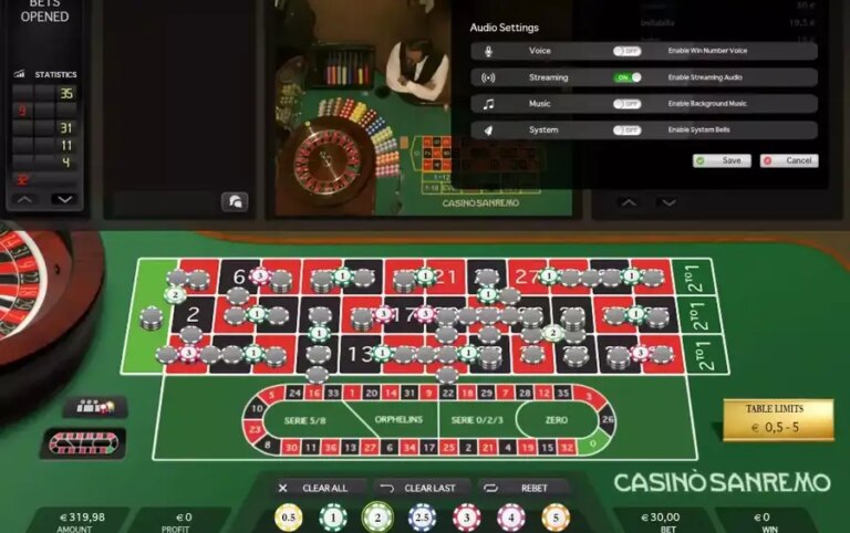 Sanremo Roulette