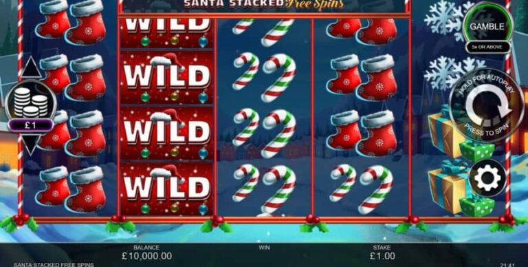Santa Stacked Free Spins