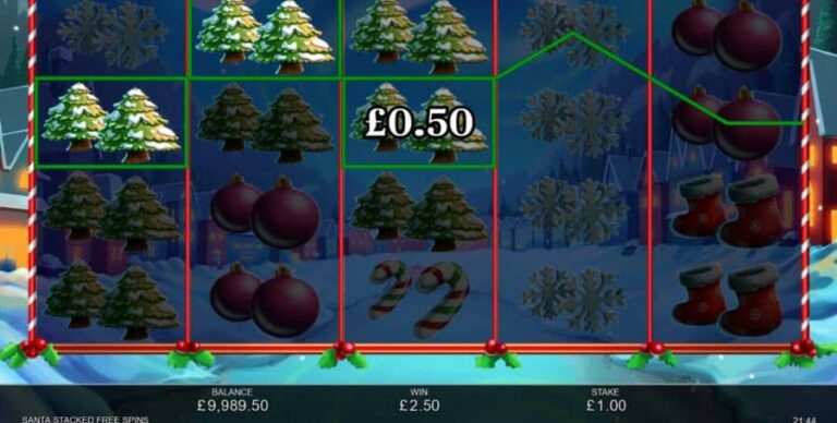 Santa Stacked Free Spins