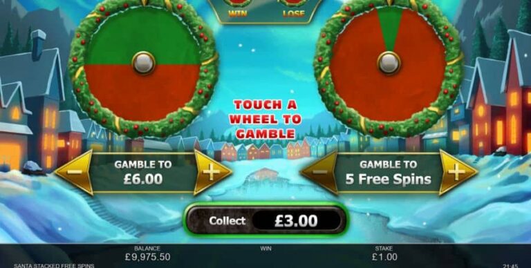 Santa Stacked Free Spins