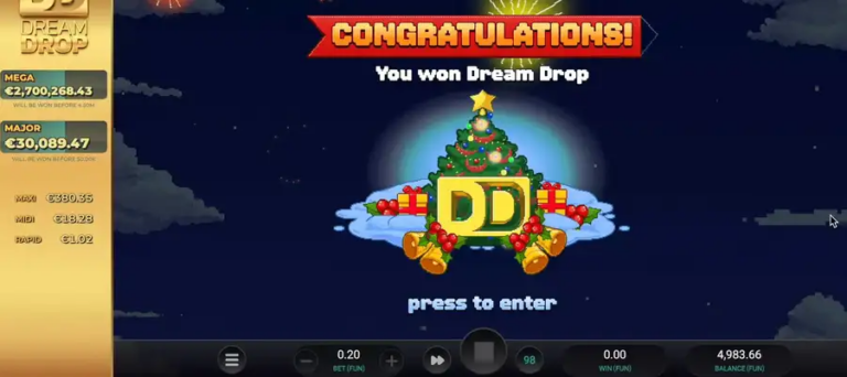 Santa’s Stack Dream Drop