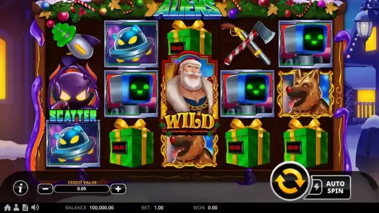 Santa vs Aliens