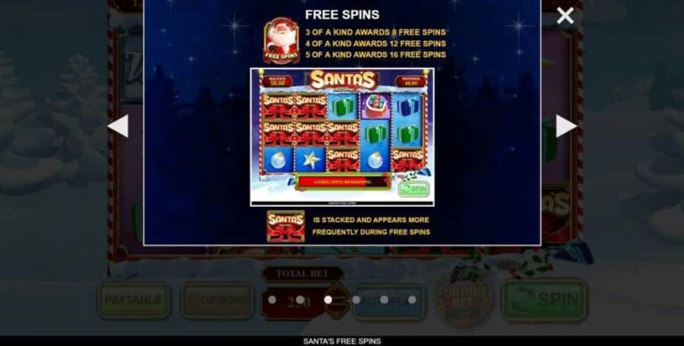 Santa’s Free Spins