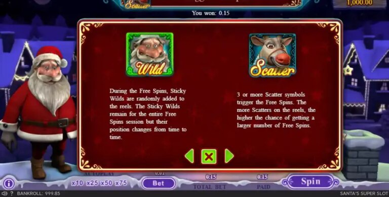 Santas Super Slot