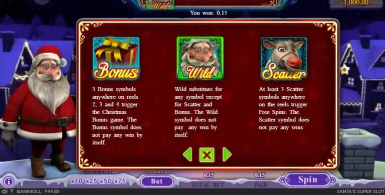 Santas Super Slot
