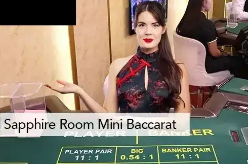 Sapphire Room Mini Baccarat Live
