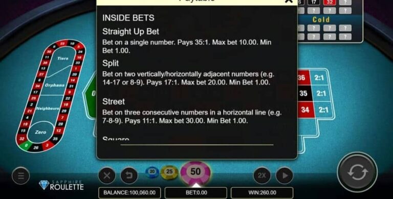 Sapphire Roulette