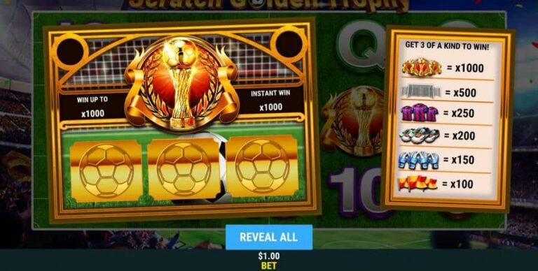 Scratch Golden Trophy