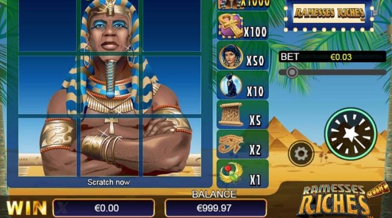 Scratch Ramesses Riches
