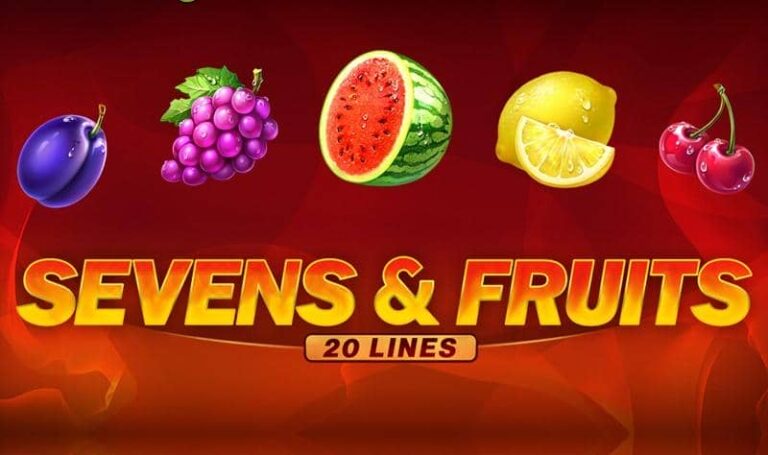 Sevens Fruits: 20 lines